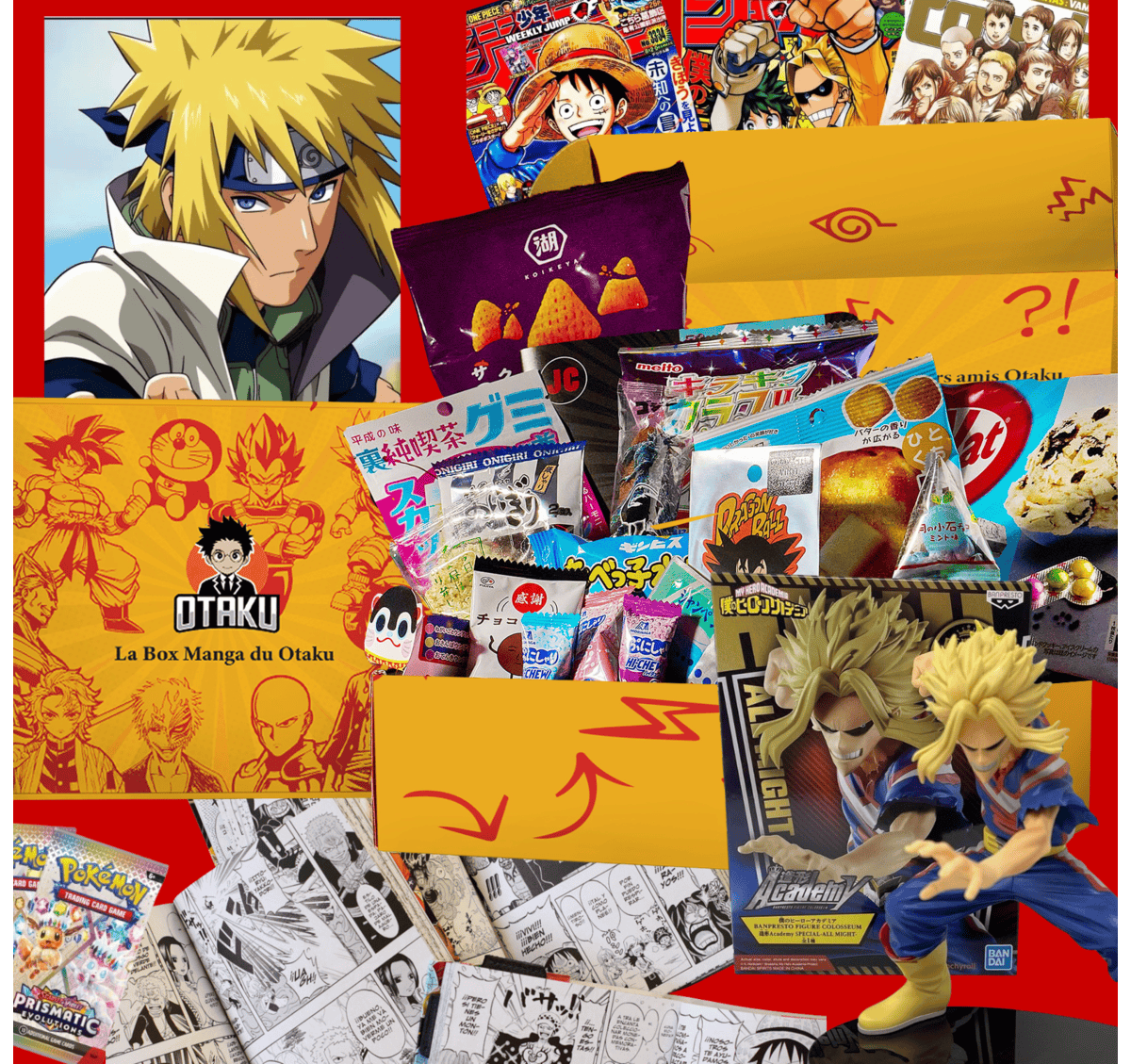 Box Manga Aventure 6 Mois