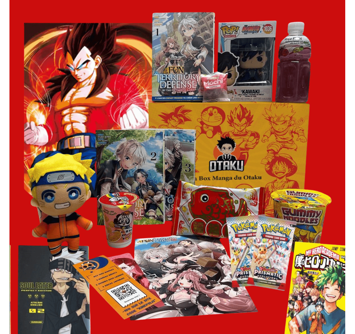 Box Manga Passion 3 Mois